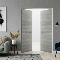 Braga 2HC Olmo Matrix CPL Frameless Modern Double Door - Doors and Beyond