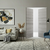 Braga 2H Olmo Matrix CPL Frameless Modern Double Door - Doors and Beyond
