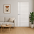 Braga 2V Crema Matrix CPL Frameless Modern Door - Doors and Beyond