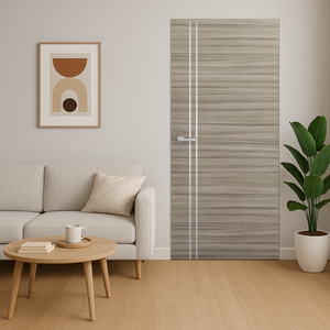 Braga 2V Palissandro Matrix CPL Frameless Modern Door - Doors and Beyond