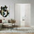 Braga 2V Crema Matrix CPL Frameless Modern Double Door - Doors and Beyond