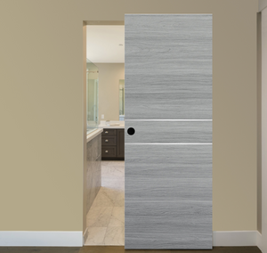 Nova 2HC Braga Olmo Matrix Laminated Modern Magic Door - Doors and Beyond