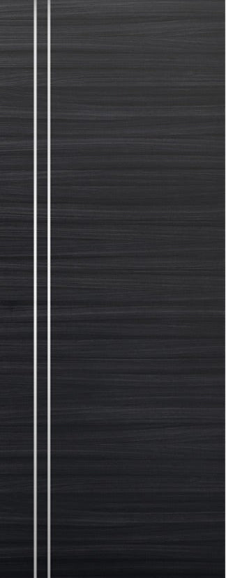 Nova 2V  Braga Blu Matrix CPL  Modern Door Slab - Doors and Beyond