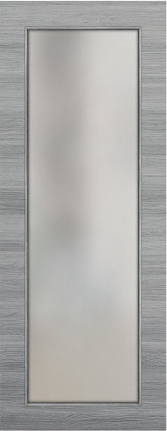 Nova 1-Lite Braga Olmo Matrix CPL  Modern Door Slab - Doors and Beyond
