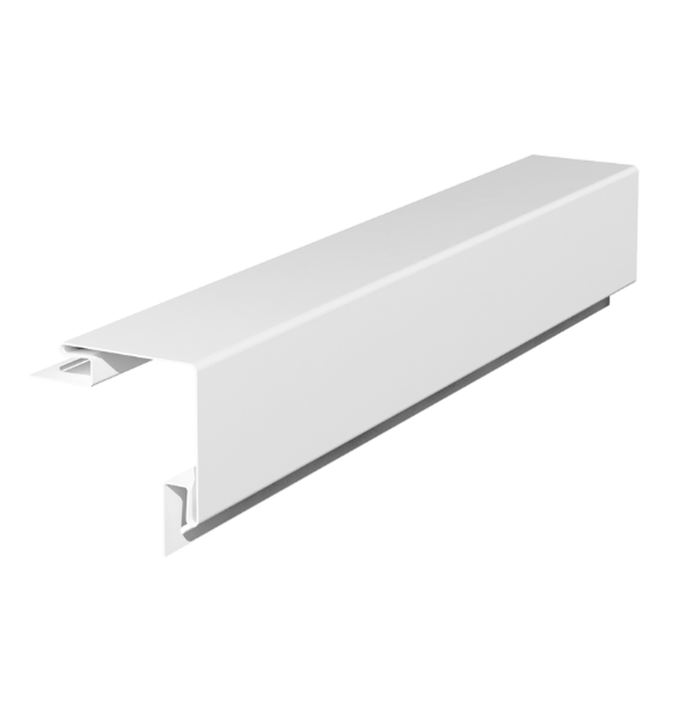 Outside Corner SV-12 White - 120“ (10') - 1 Pc - Doors and Beyond