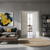 Nova 3H Braga Crema Matrix CPL  Modern Double Pre-Hung Door - Doors and Beyond