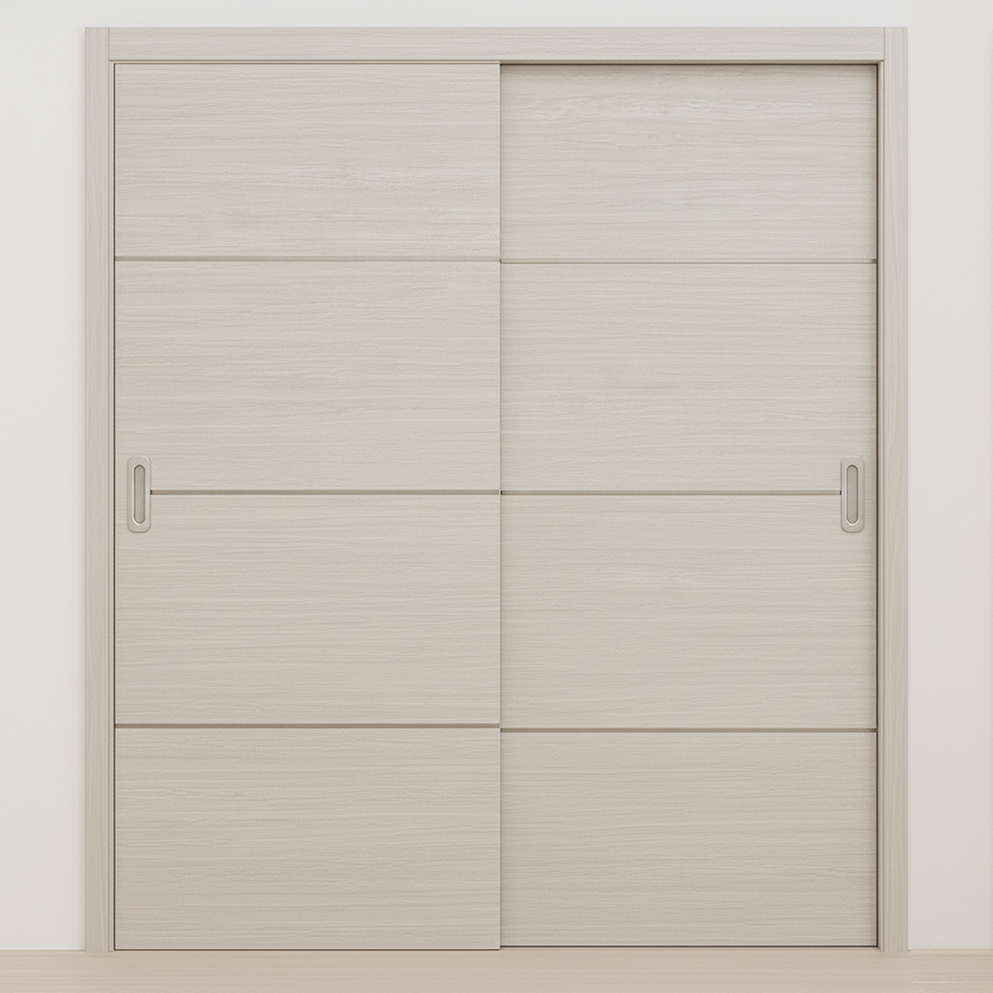 Braga 3H Crema Matrix CPL Modern Bypass Door - Doors and Beyond