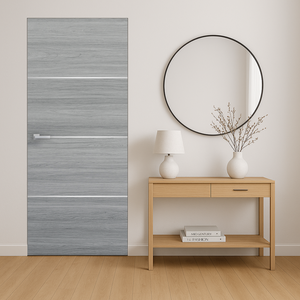 Braga 3H Olmo Matrix CPL Frameless Modern Door - Doors and Beyond