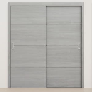 Braga 3H Olmo Matrix CPL Modern Bypass Door - Doors and Beyond