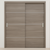 Braga 3H Palissandro Matrix CPL Modern Bypass Door - Doors and Beyond