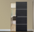 Nova 3H Braga Blu Matrix Laminated Modern Magic Door - Doors and Beyond