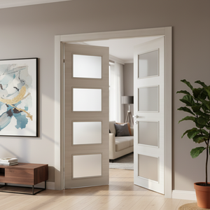 Frameless Doors in Boca Raton, FL modern interior installation