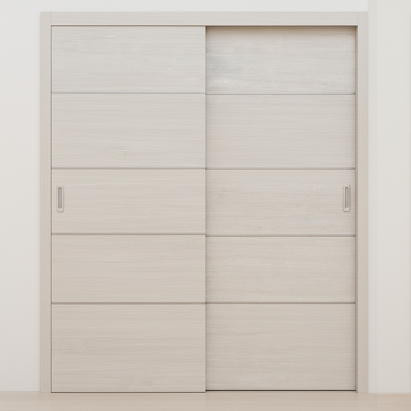 Braga 4H Crema Matrix CPL Modern Bypass Door - Doors and Beyond