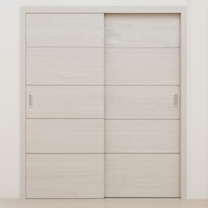 Braga 4H Crema Matrix CPL Modern Bypass Door - Doors and Beyond