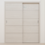 Braga 4H Crema Matrix CPL Modern Bypass Door - Doors and Beyond