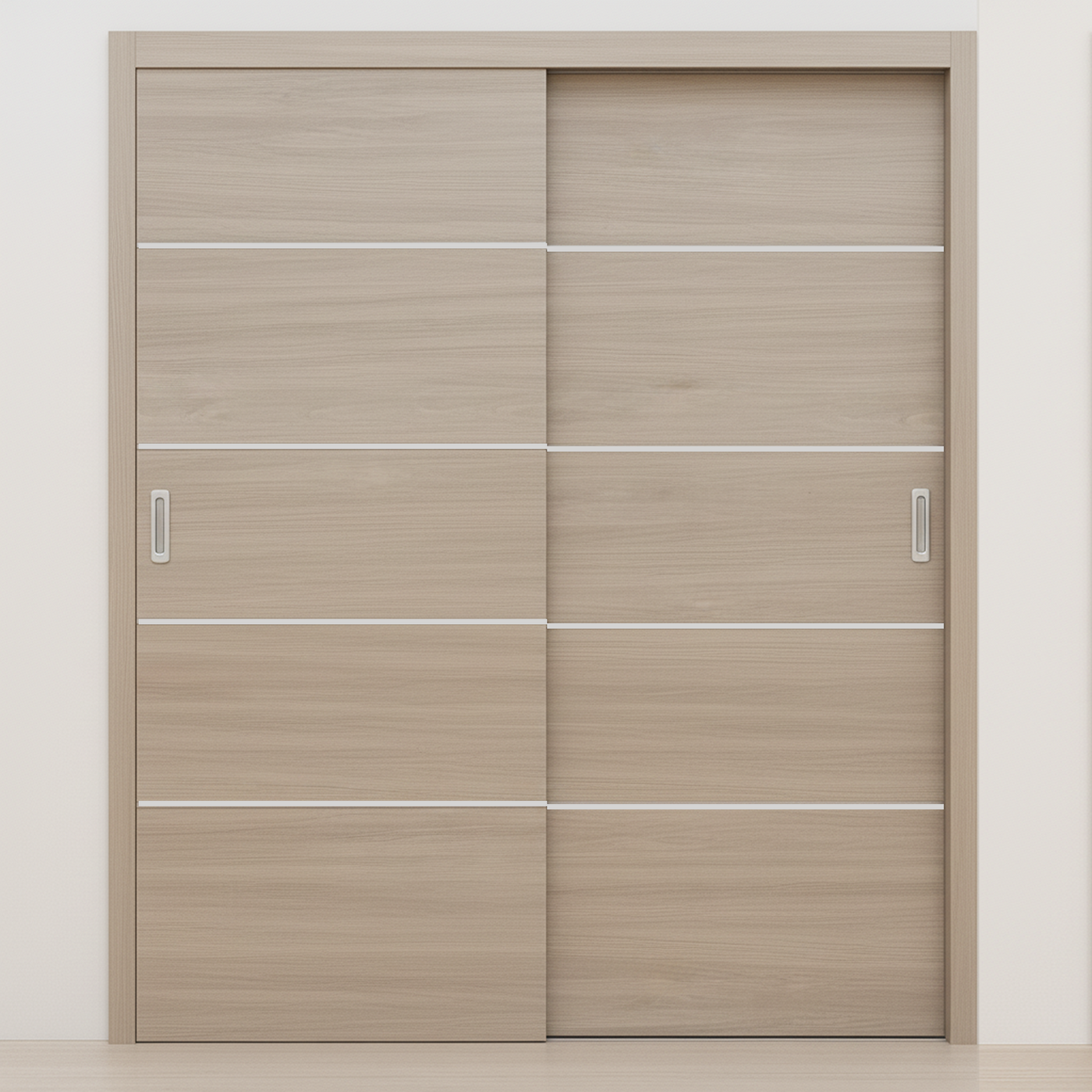 Braga 4H Palissandro Matrix CPL Modern Bypass Door - Doors and Beyond