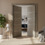 Nova 4H Braga Palissandro  Matrix CPL  Modern Double Pre-Hung Door - Doors and Beyond