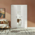 Braga 4H Bianco Matrix CPL Frameless Modern Double Door - Doors and Beyond