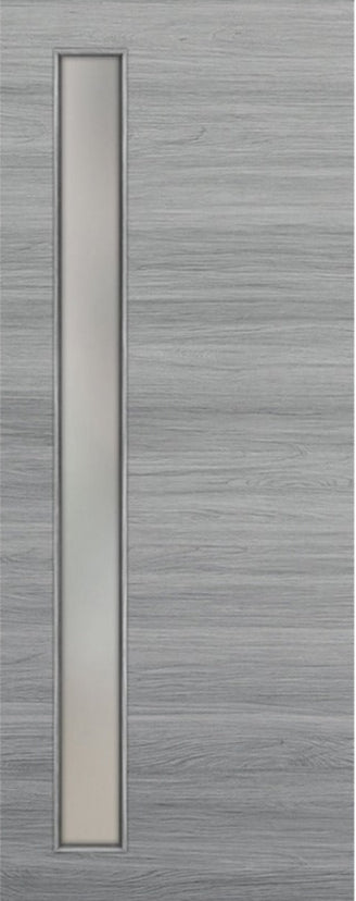 Nova 1-Lite V Braga  Olmo Matrix CPL  Modern Door Slab - Doors and Beyond