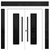 Nova Inox S1 Modern Exterior Double Door 72x80 W/ (2) 12