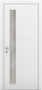 Nova 1-Lite V Braga Bianco Matrix CPL Modern Single Pre-hung Door