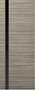 Nova 1G Braga Palissandro Matrix CPL  Modern Door Slab