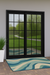 ProVia Endure 2-Lite Patio Door 72x80 Black/Black Double Pane Low-E W Argon Gas Colonial Grills - Doors and Beyond