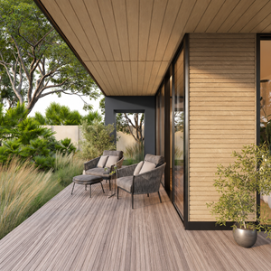 VOX Soffit SVP-09 Oak 106 5/16"(8’8") - 10 Pcs - Doors and Beyond