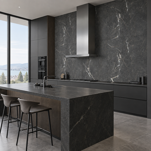 VOX Wall SPC Ashen stone embossed matt 21 5/8" x 43 5/16" - Doors and Beyond