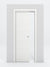 Nova Flush Braga Bianco Matrix Laminated Modern Pocket Door - Doors and Beyond