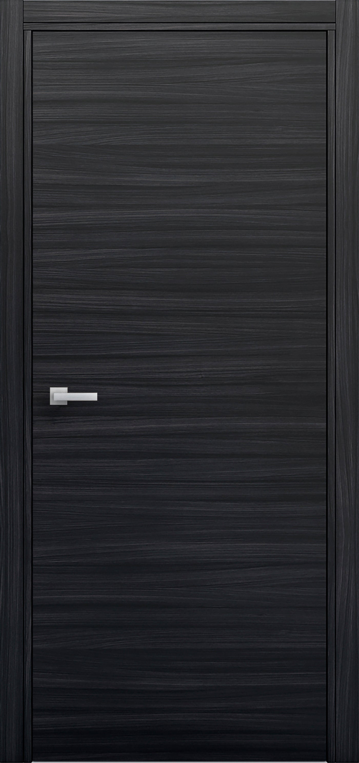 Nova Flush Braga Blu Matrix CPL Modern Single Pre-Hung Door - Doors and Beyond