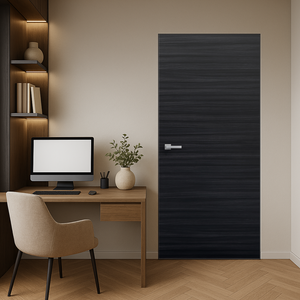 Braga Flush Blu Matrix CPL Frameless Modern Door - Doors and Beyond