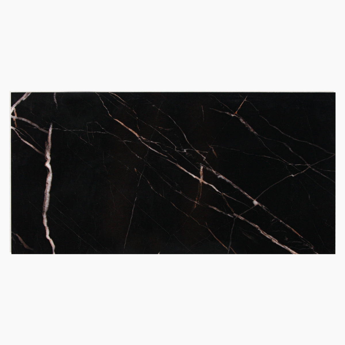 VILO Wall SPC Calacatta black 23 5/8" x 47 1/4" - Doors and Beyond