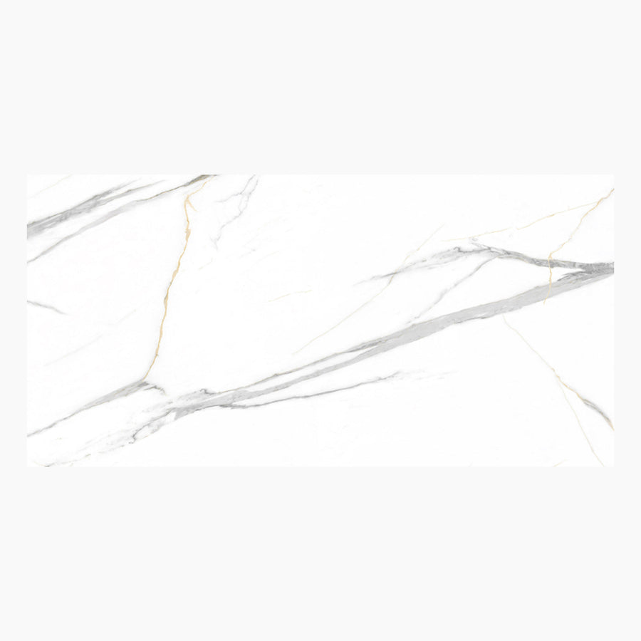 VILO Wall SPC Calacatta white 11 13/16" x 23 5/8" - Doors and Beyond