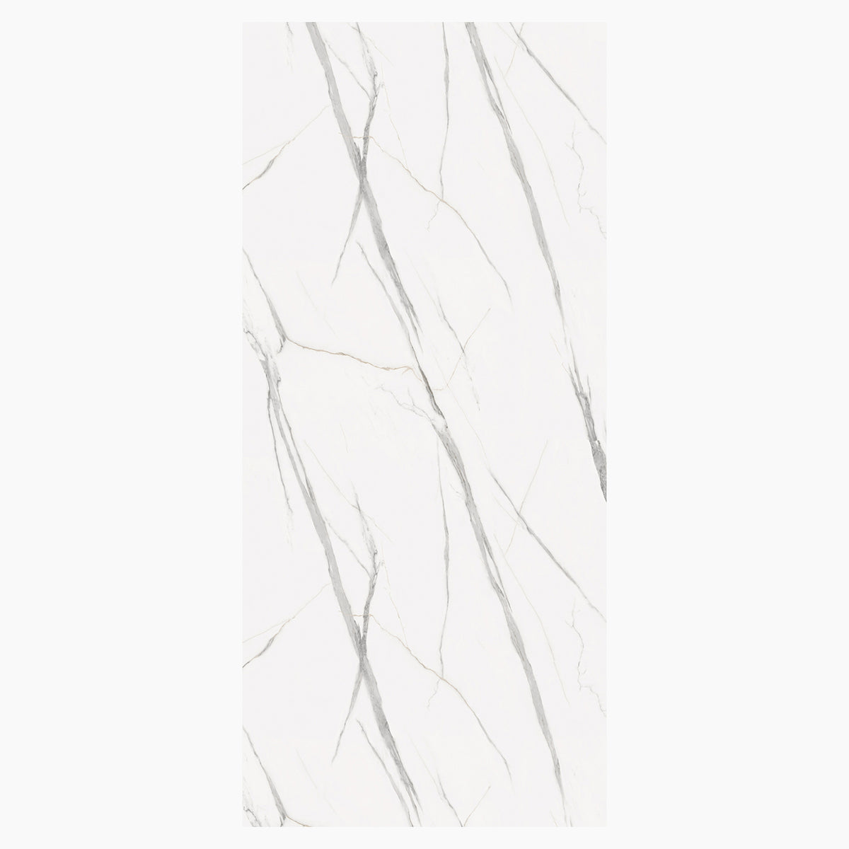 VILO Wall SPC Calacatta white full gloss 47 1/4" x 104 5/16" - Doors and Beyond