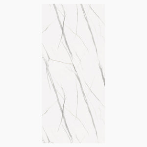 VILO Wall SPC Calacatta white full gloss 47 1/4" x 104 5/16" - Doors and Beyond