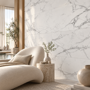 VILO Wall SPC Calacatta snow matt 11 13/16" x 23 5/8" - Doors and Beyond