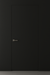 Primed Solid Frameless Door Example For Painting Charcoal - Doors and Beyond