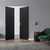 Braga Flush Blu Matrix CPL Frameless Modern Double Door - Doors and Beyond