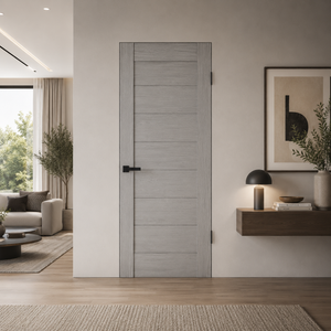 Nova Domino 02 Wenge Modern Laminated Modern Frameless Door