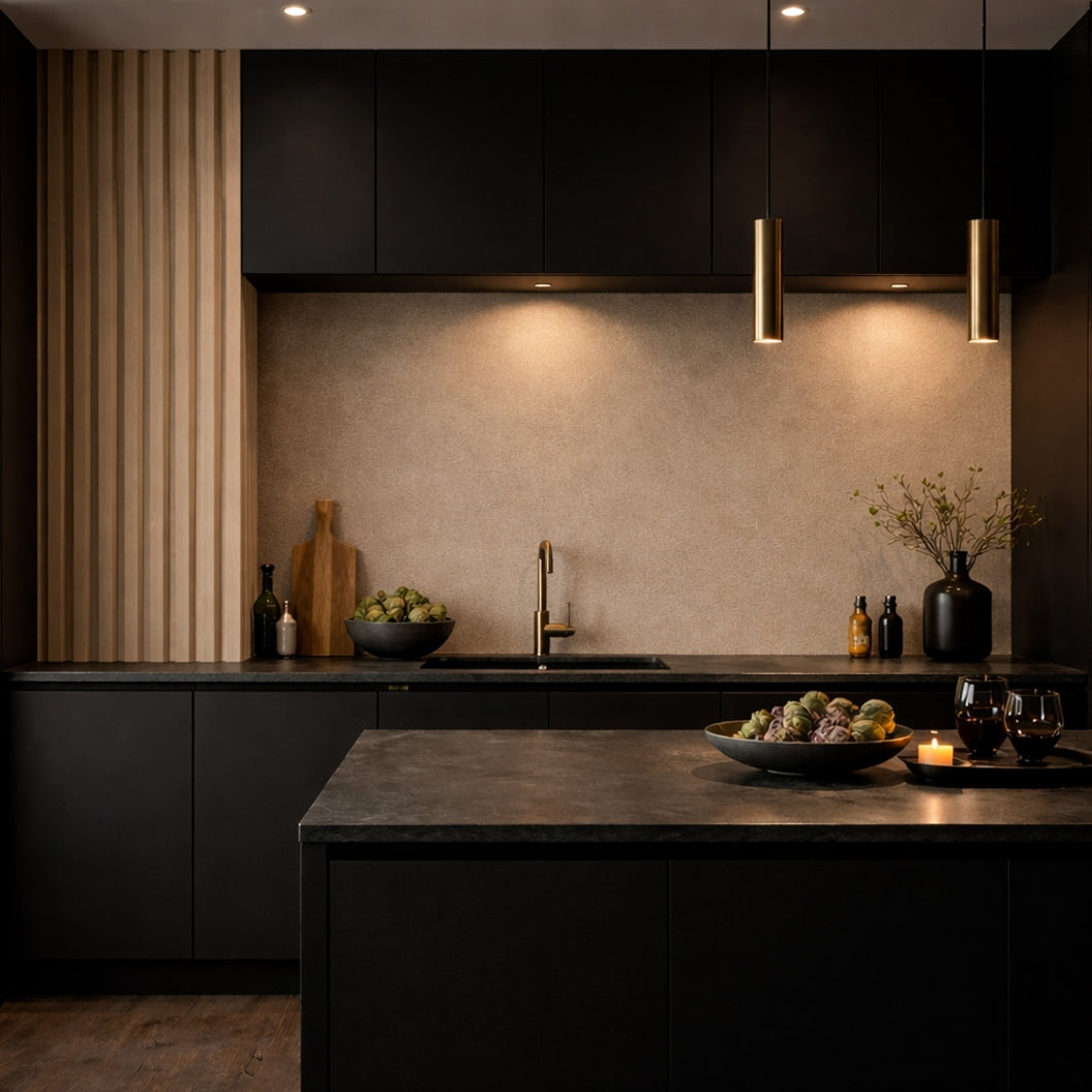 VILO MPC Decorative Wall Panel Linen Fabric 104 5/16" x 23 5/8" - Doors and Beyond