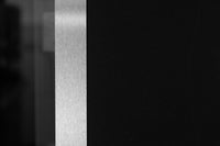 Nova Inox S1 Modern Exterior Single Door W/ (2) 12" Sidelight - Unit 62x81 3/8 - Black - Doors and Beyond