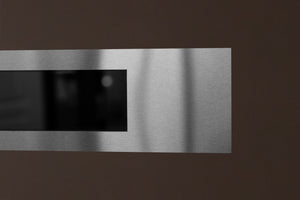 Nova Inox S5 Modern Exterior Single Door 36x80 with Transom - Unit Size 38 x 95 1/2”- Brown - Doors and Beyond