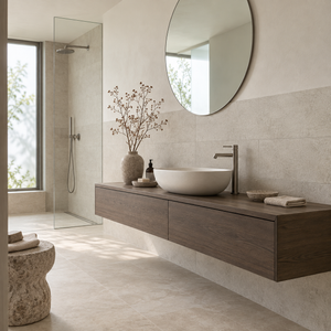 VILO Wall SPC Concrete dust matt 11 13/16" x 23 5/8" - Doors and Beyond
