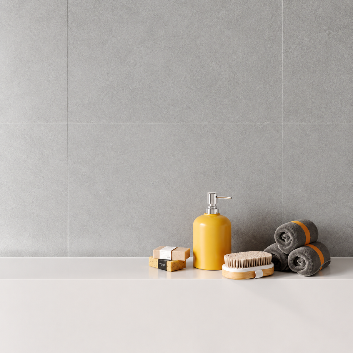VILO Wall SPC Concrete light matt 11 13/16" x 23 5/8" - Doors and Beyond
