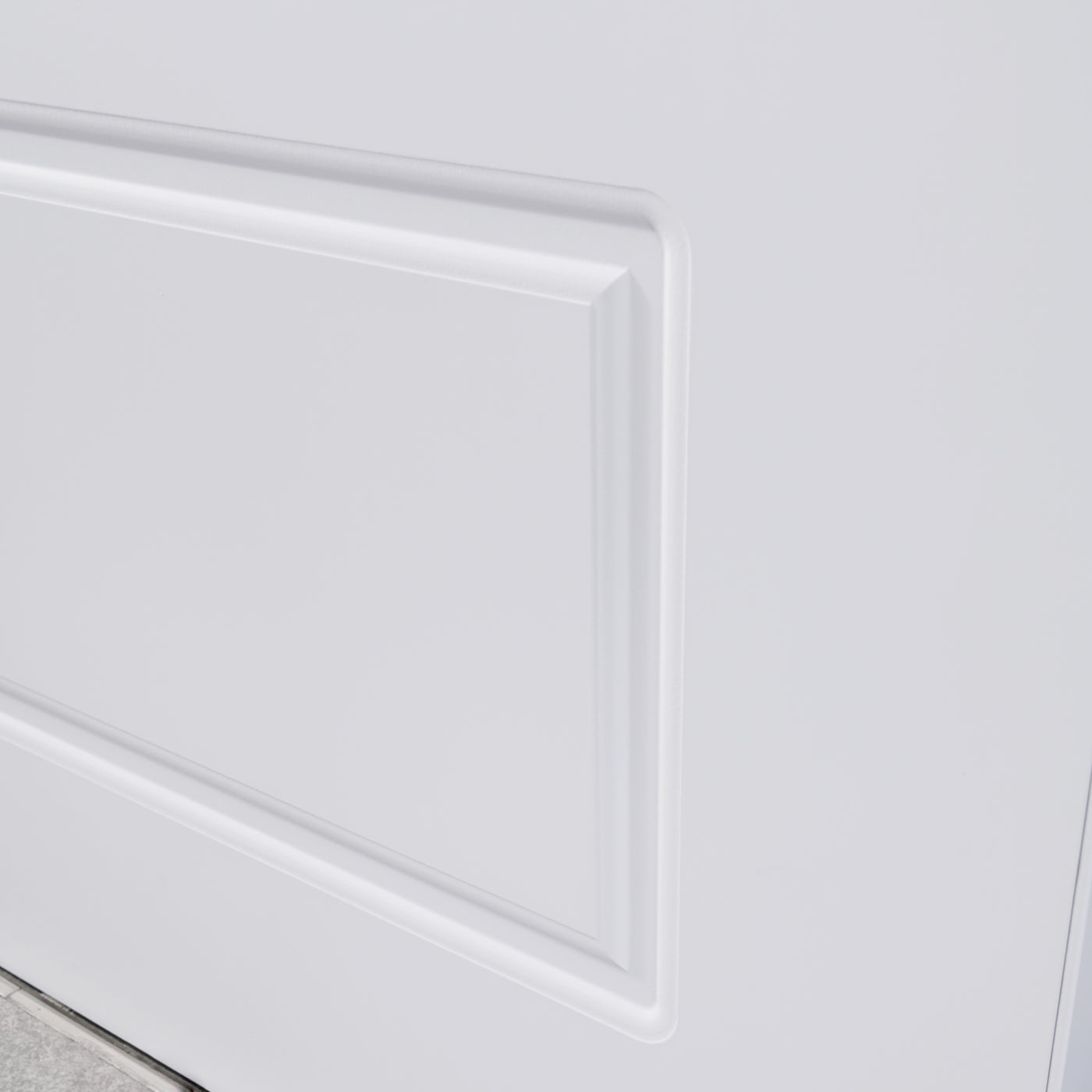 Nova 5 PANEL Soft White Laminated Modern Door Slab - Doors and Beyond
