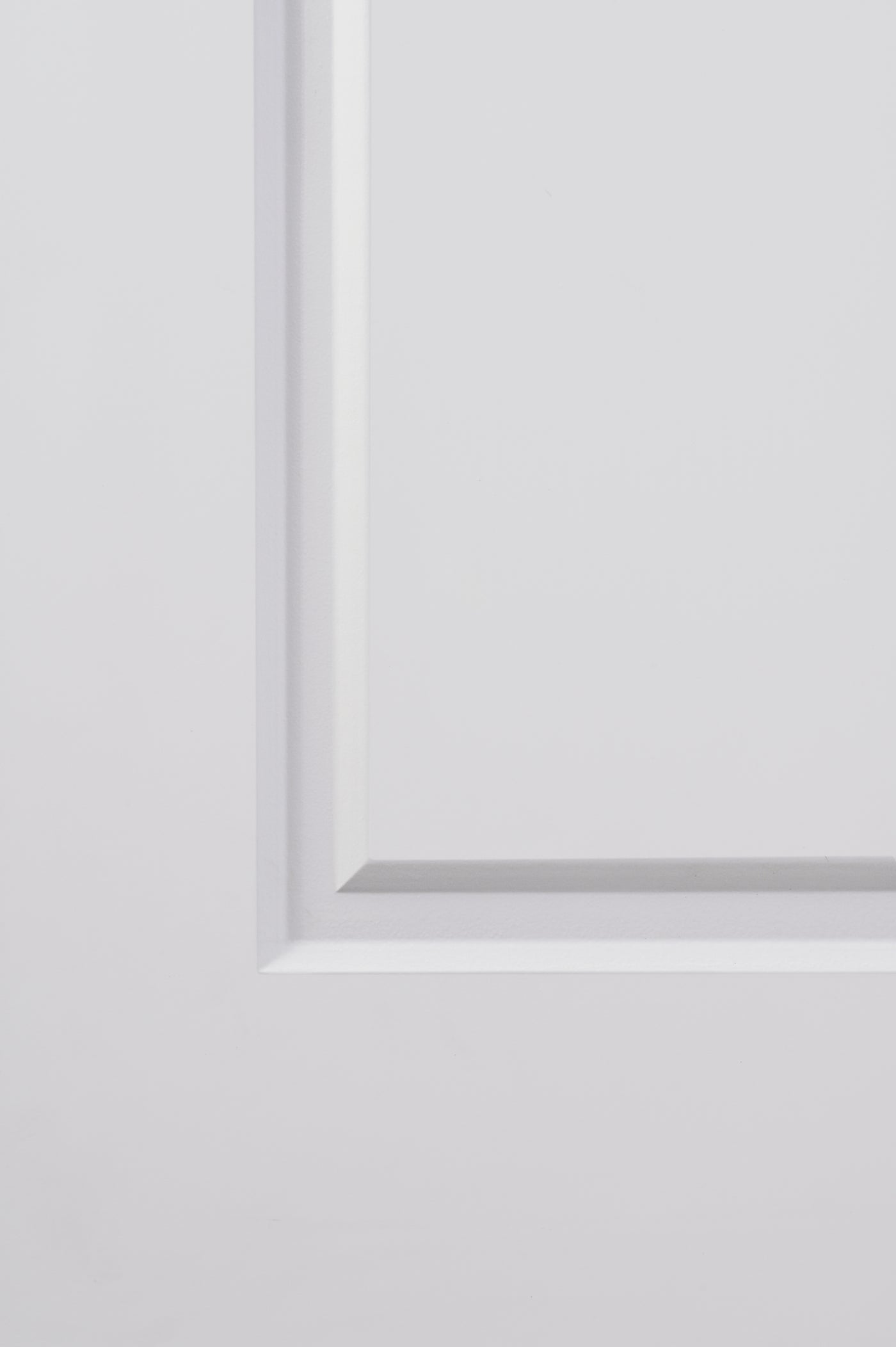 Nova 2 Panel Soft White Laminated Modern Door Slab - Doors and Beyond