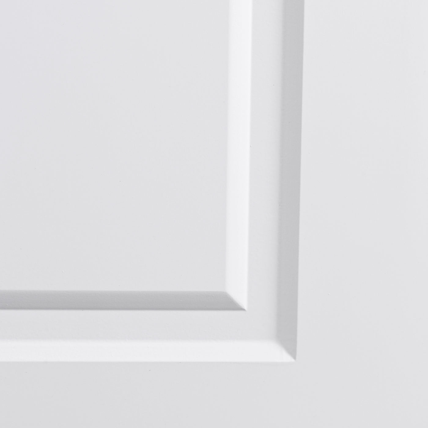 Nova 1 Panel Soft White Laminated Modern Door Slab - Doors and Beyond