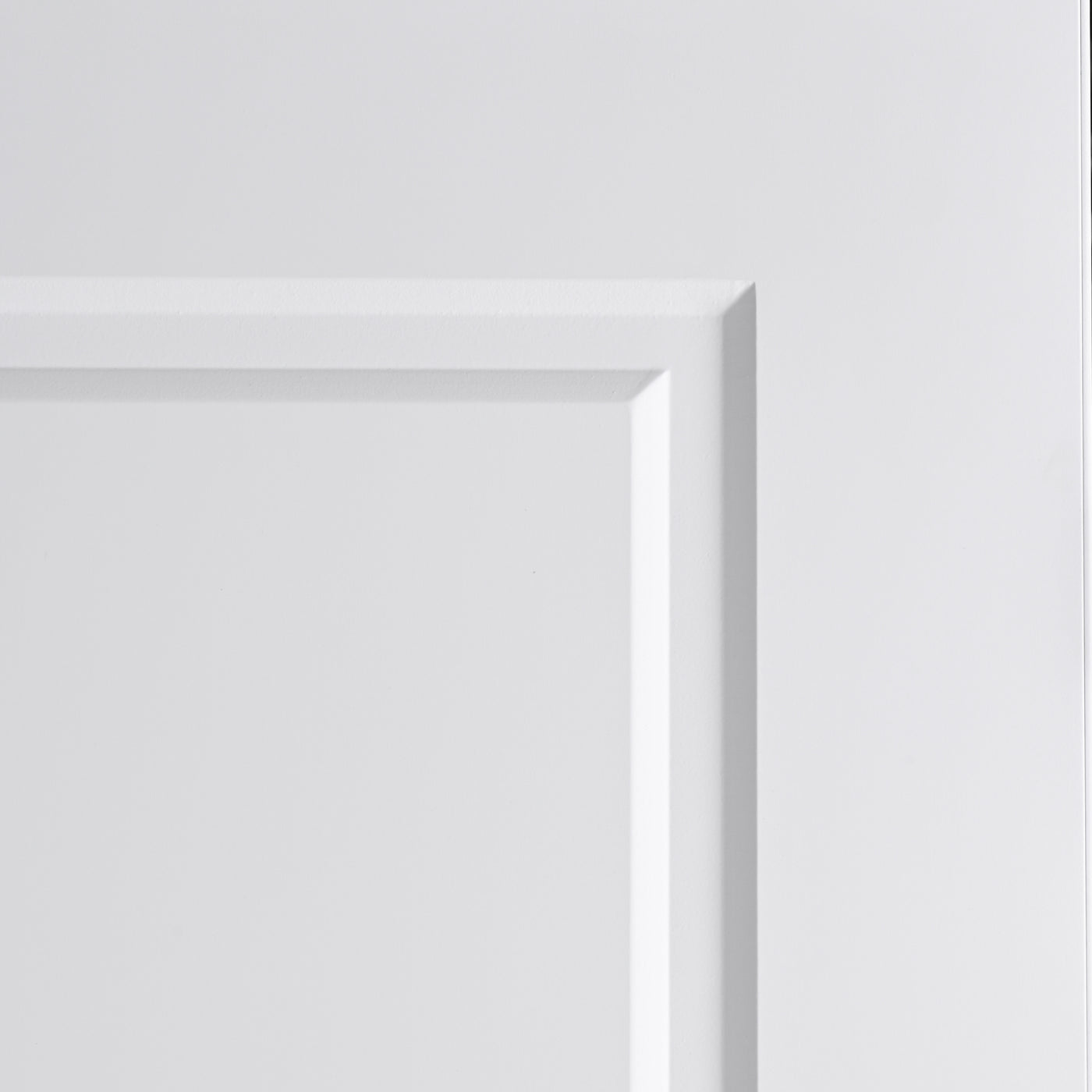 Nova 1 Panel Soft White Laminated Modern Door Slab - Doors and Beyond