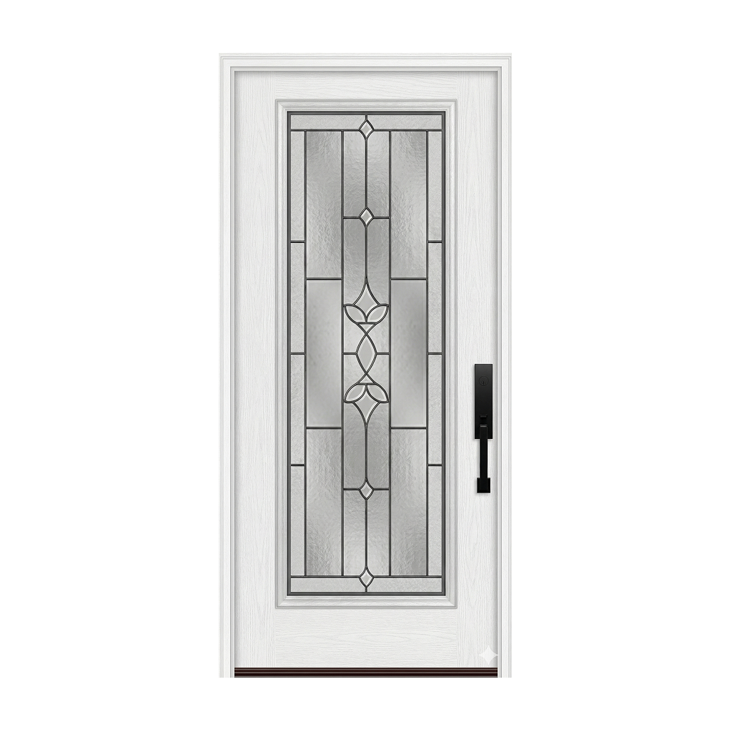 Decorative Glass Front Doors